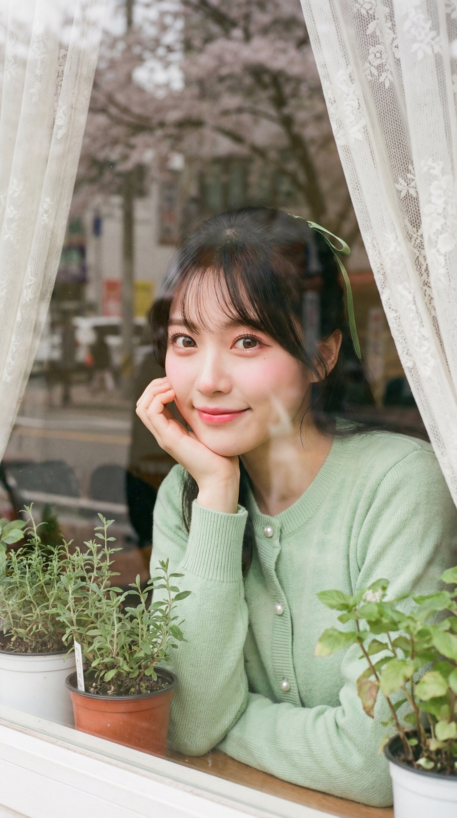 Spring Framed in Glass | の人気AIイラスト・グラビア