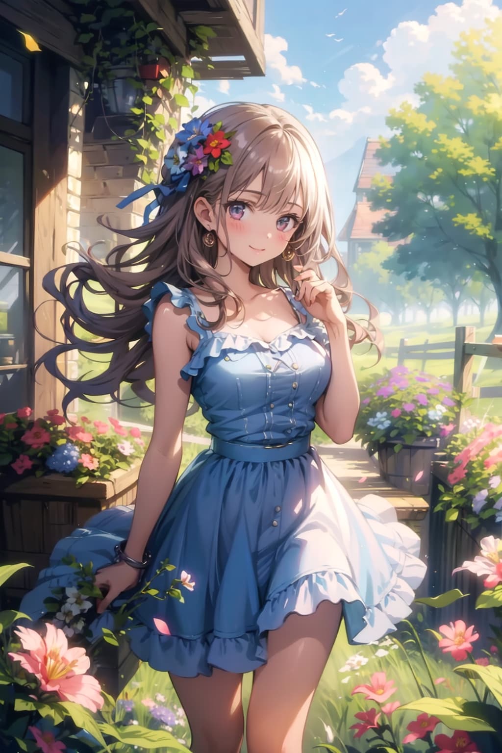 花の季節を迎えて