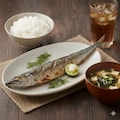 摩訶不思議食堂のお化けシェフの焼魚定食 4枚目