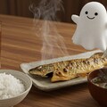 摩訶不思議食堂のお化けシェフの焼魚定食 2枚目