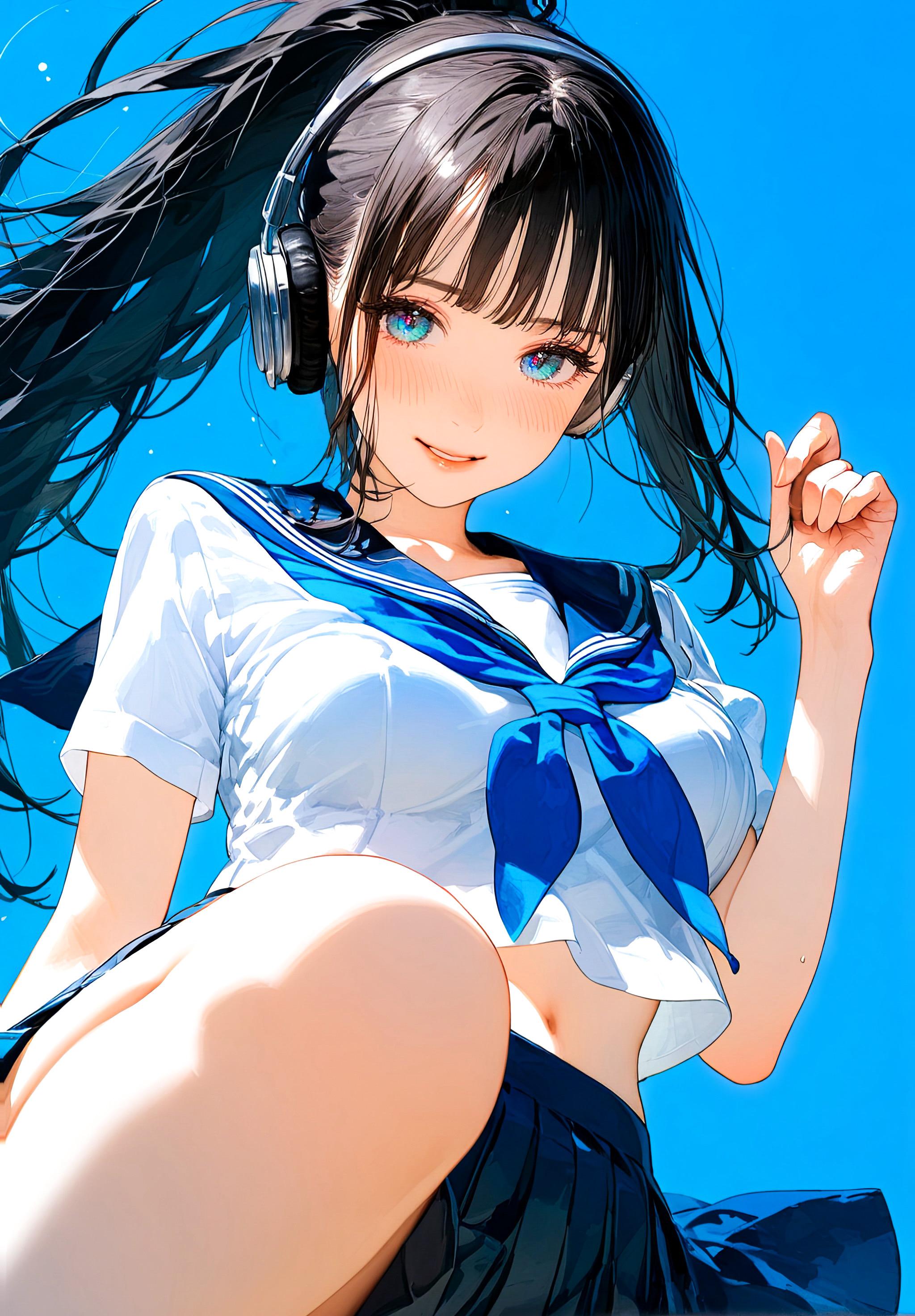 青空！ | の人気AIイラスト・グラビア