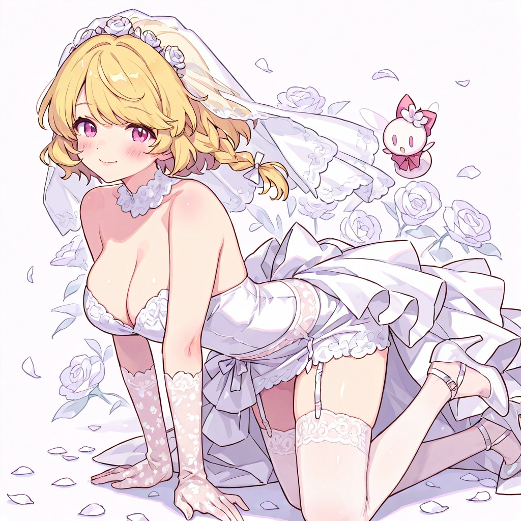 絶対領域とウェディング②