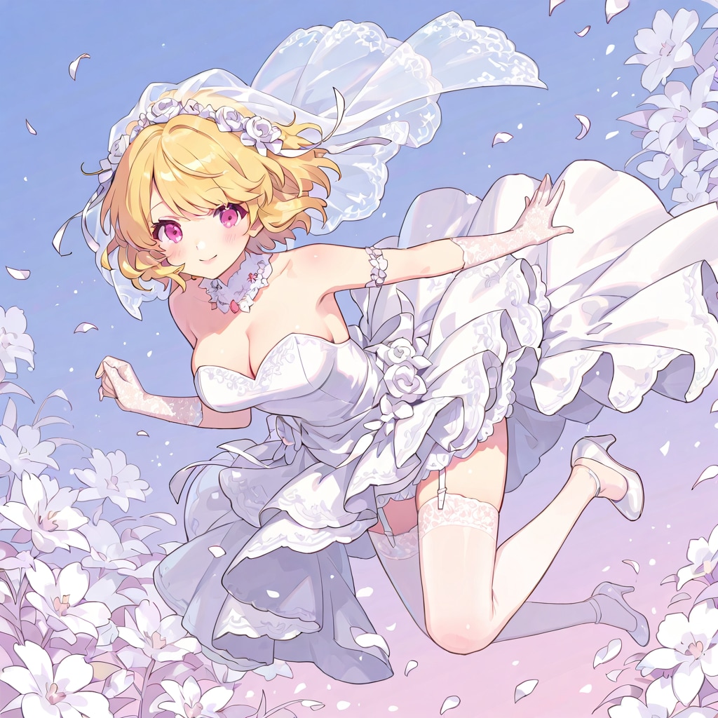 絶対領域とウェディング②