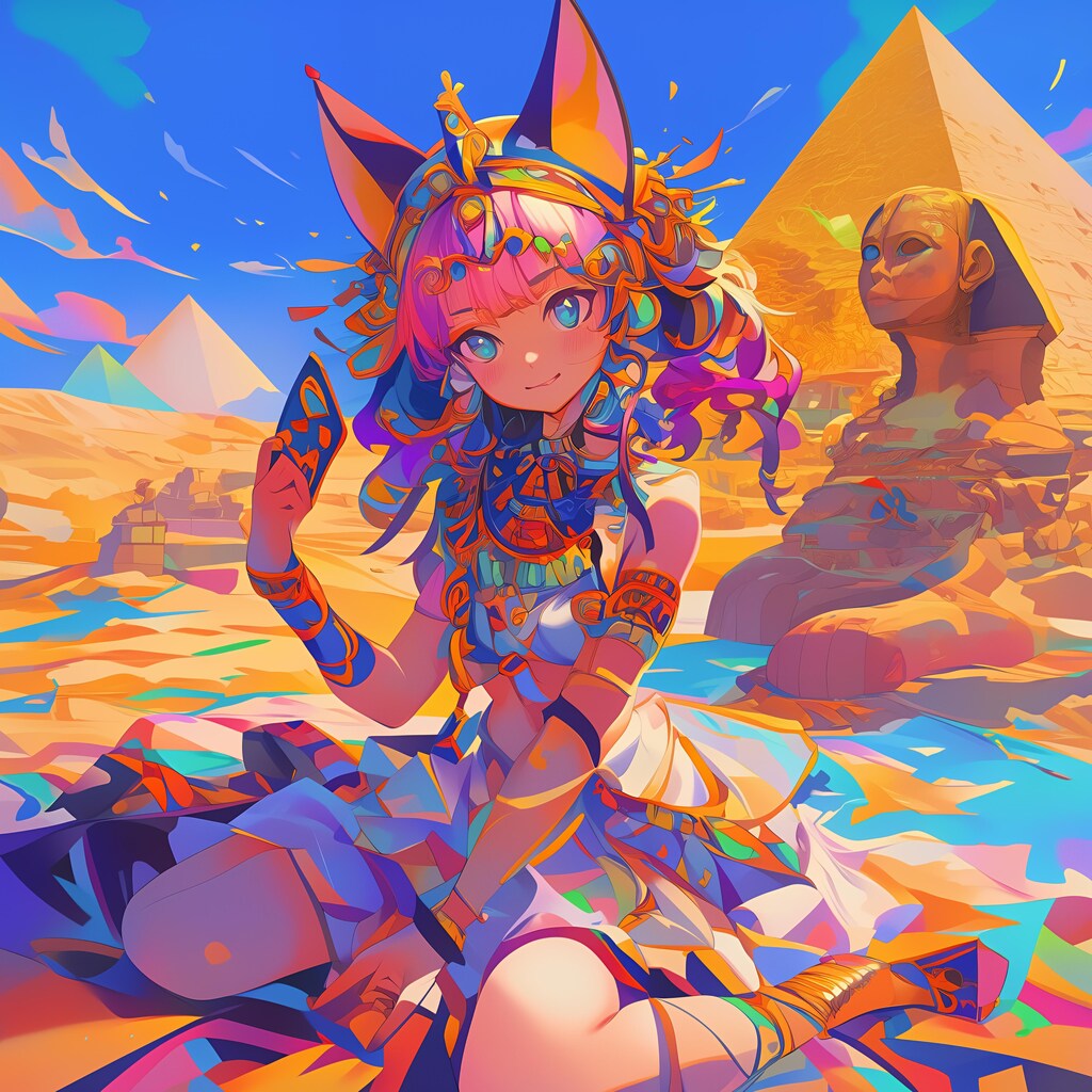 ピラミッドとスフィンクス