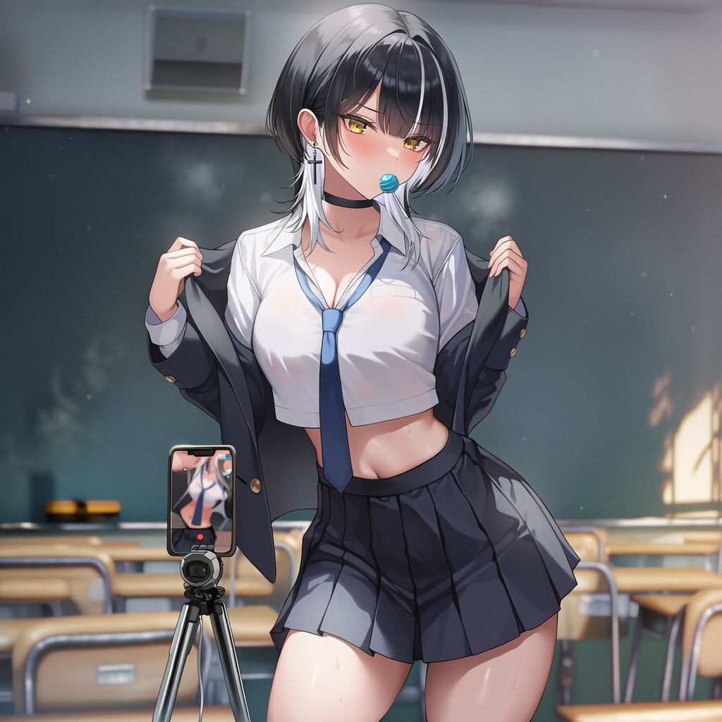 インスタに夢中になってたらクラスメイトが周りに来てた