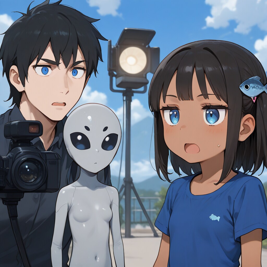 AVの撮影現場に遭遇するこなつちゃん