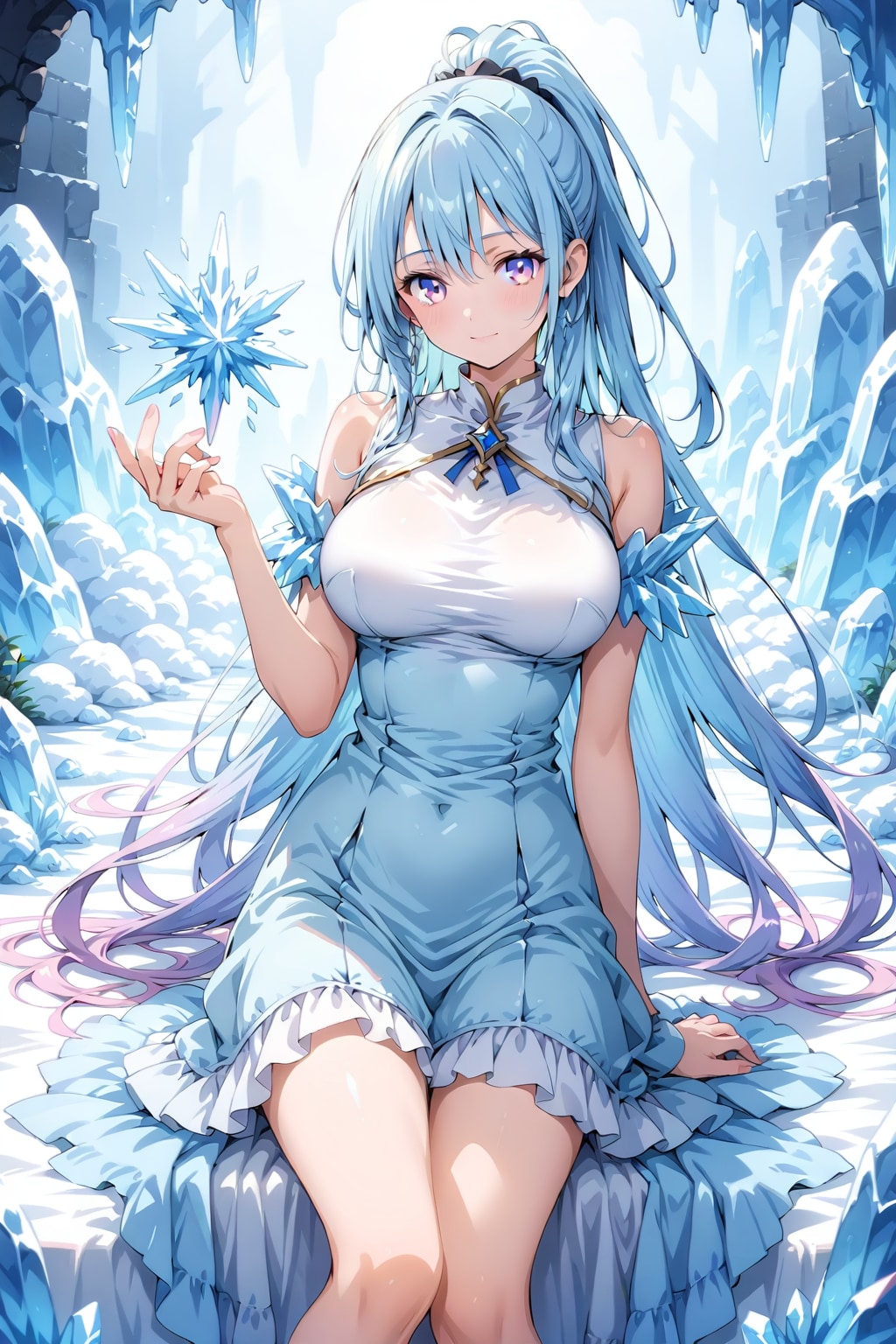 暑い夏はこのように氷で周囲を冷やしましょう