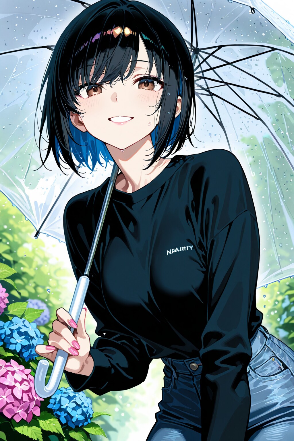 雨の日の女の子 2025　その２２