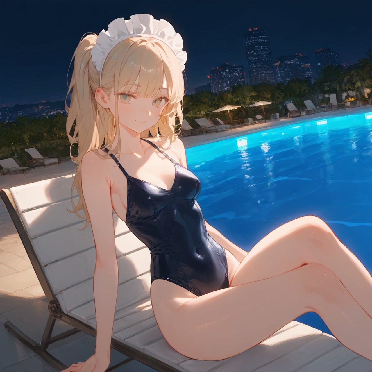 ナイトプールメイドさん