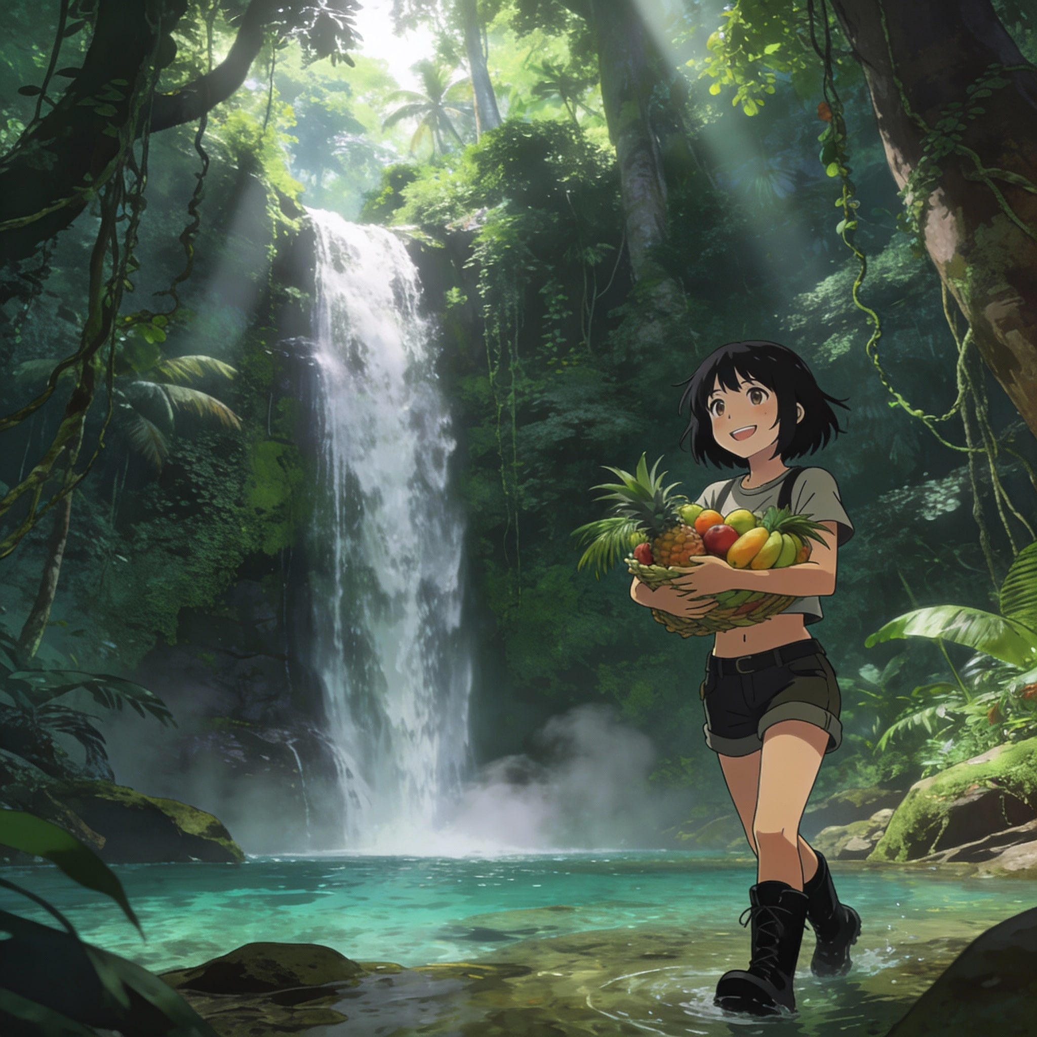 水と食料を発見 | の人気AIイラスト・グラビア