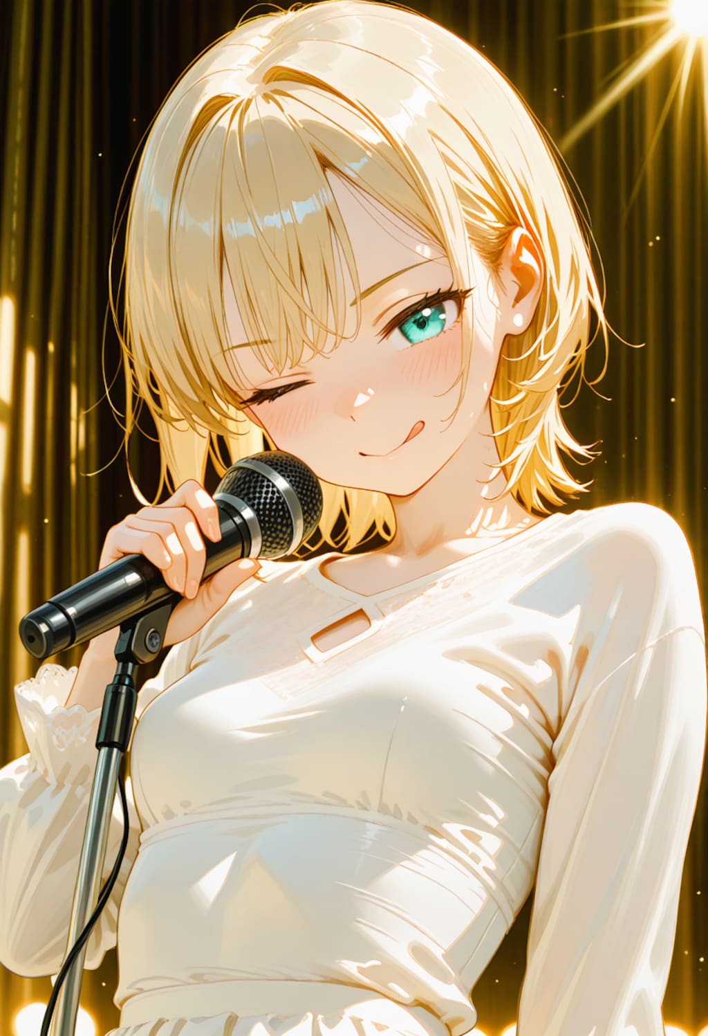 マイクは誰にも渡さない