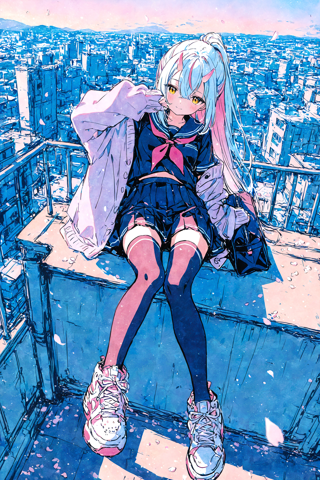 JKにイメチェン | の人気AIイラスト・グラビア