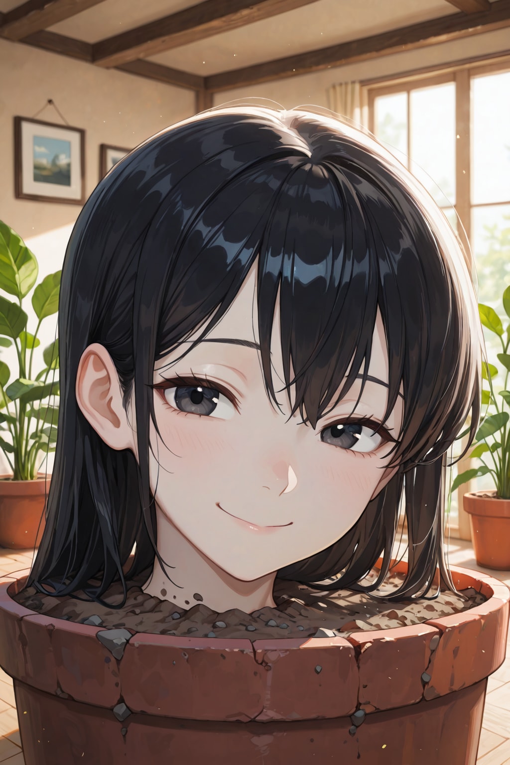 人面花を育ててみた。