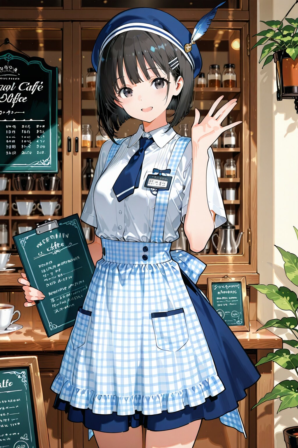 妹ちゃん✨カフェへようこそ‼️🥰☕️✨２２２ | の人気AIイラスト・グラビア