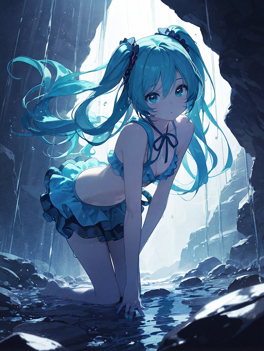 岩陰 | の人気AIイラスト・グラビア