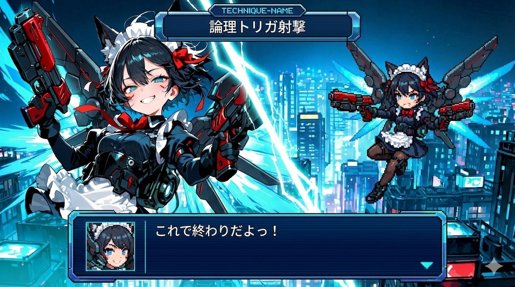 カットイン攻撃風