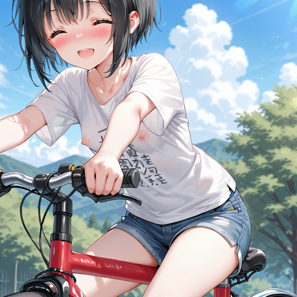 サイクリング女子