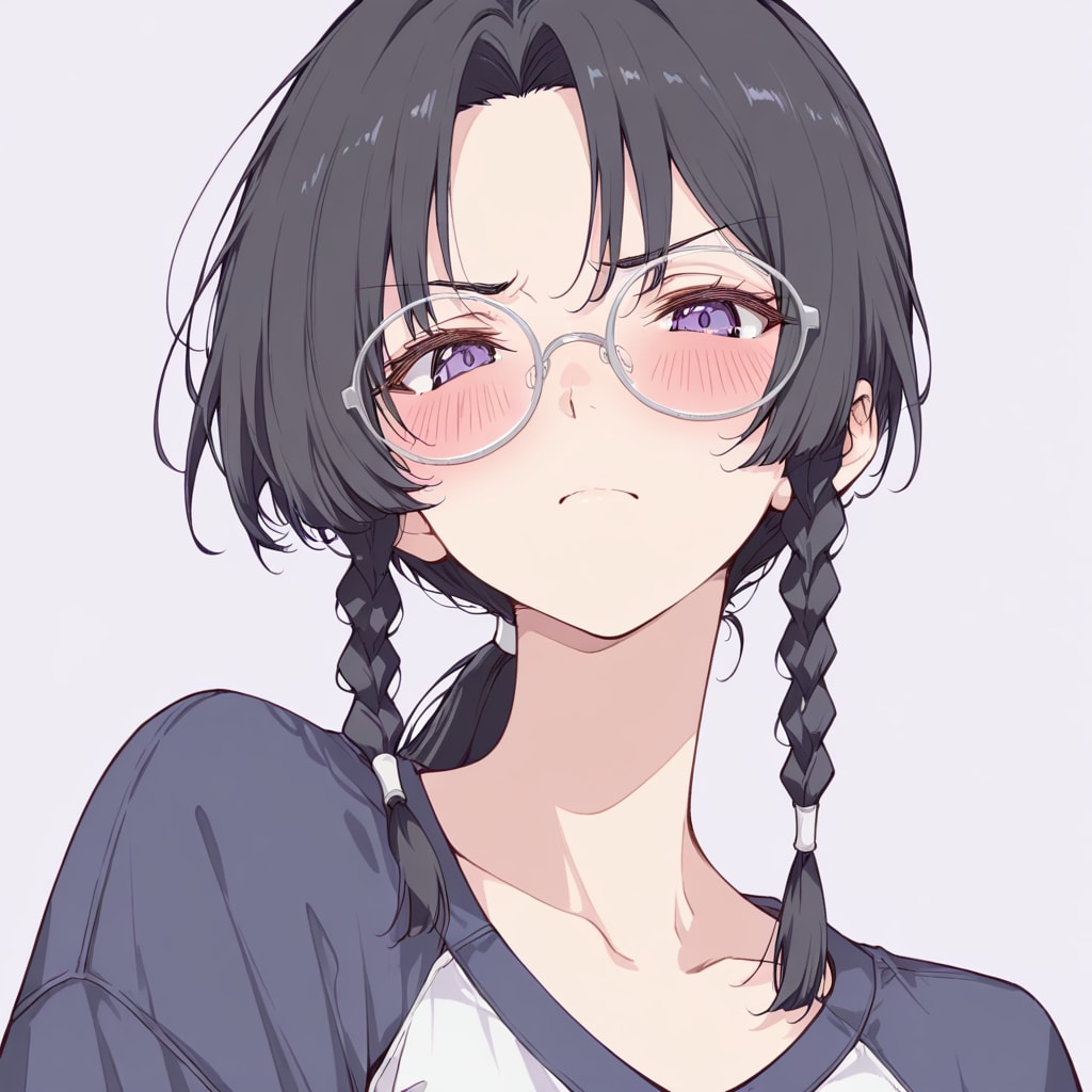 三つ編み楓ちゃん