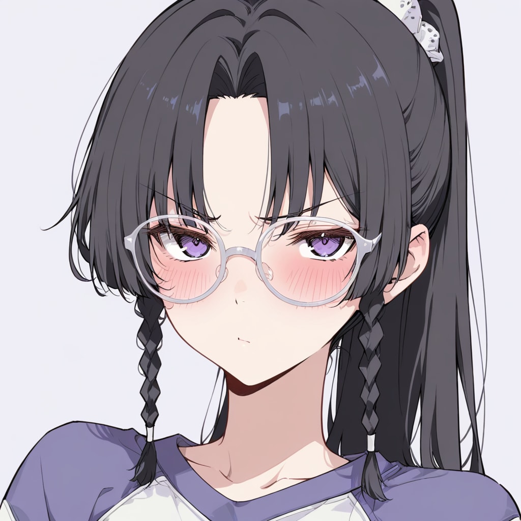 三つ編み楓ちゃん