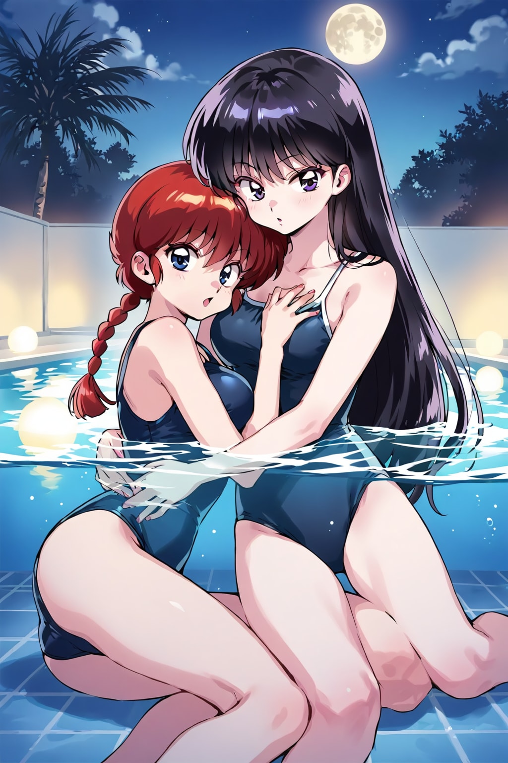 水着着用のスパで