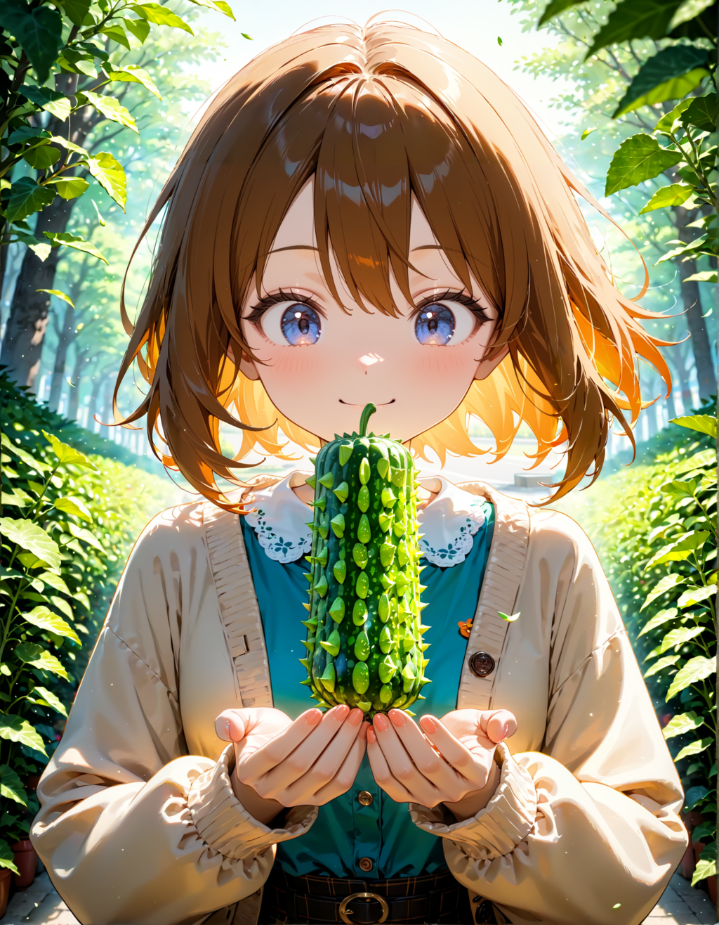 今日はゴーヤーの日なんですが……