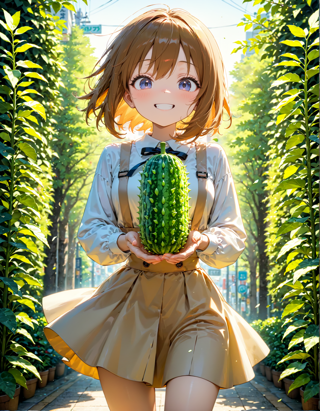 今日はゴーヤーの日なんですが……