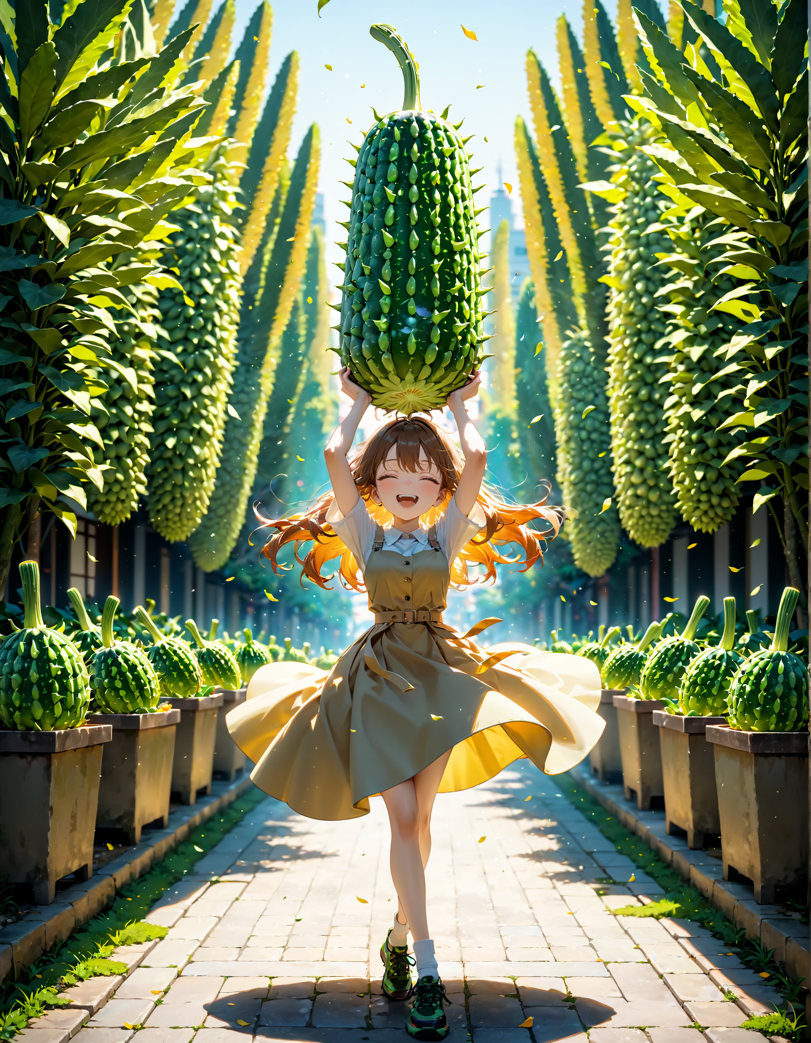 今日はゴーヤーの日なんですが…… | の人気AIイラスト・グラビア