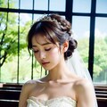 俯く花嫁 3枚目