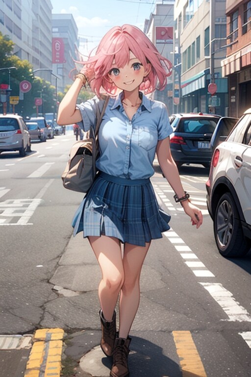 路上の娘（大阪編）