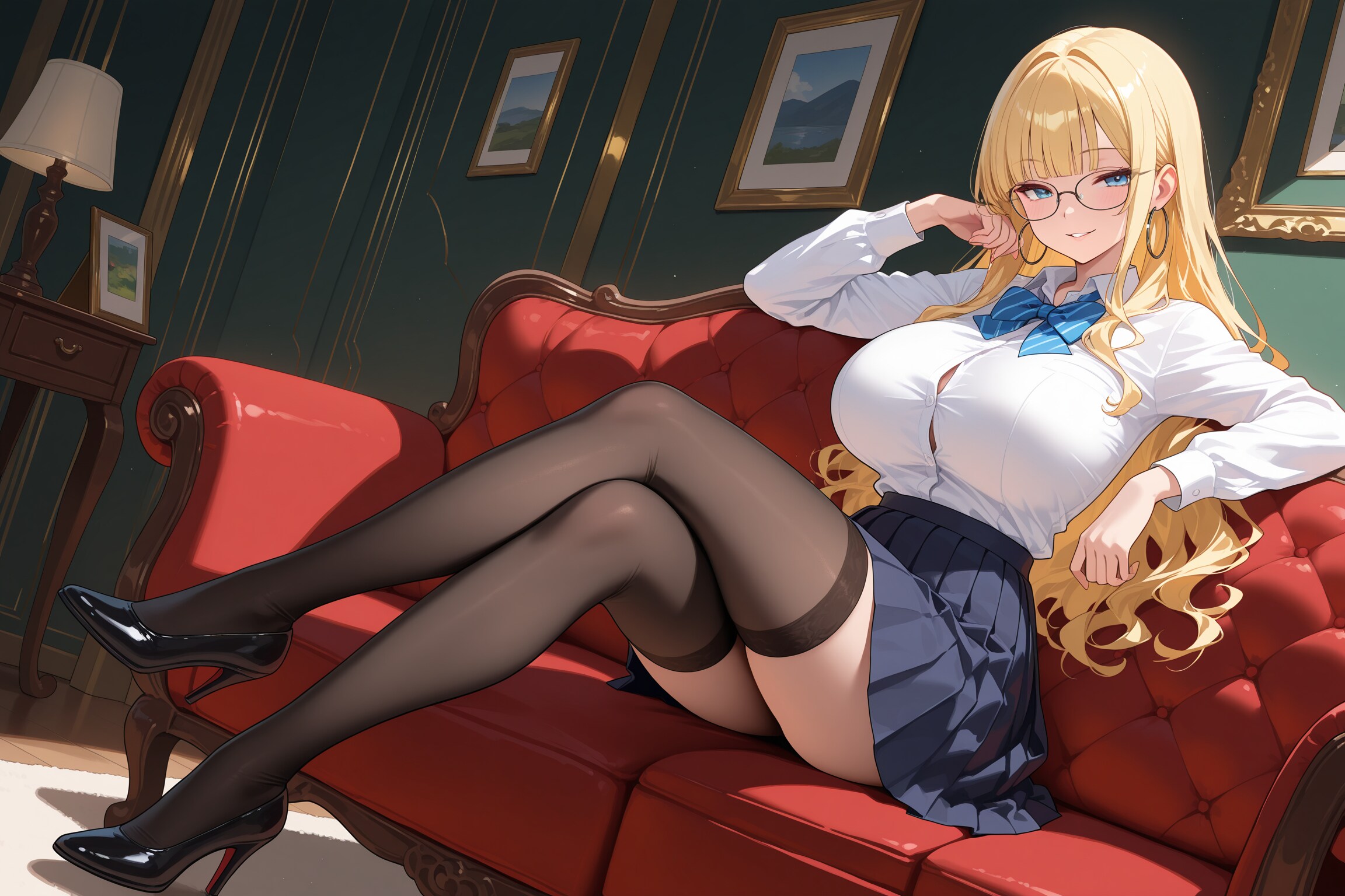 お嬢様の威厳を持つグレースさん