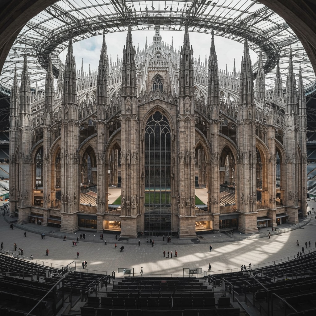 景観シリーズ - ドゥオーモ・ディ・ミラーノ