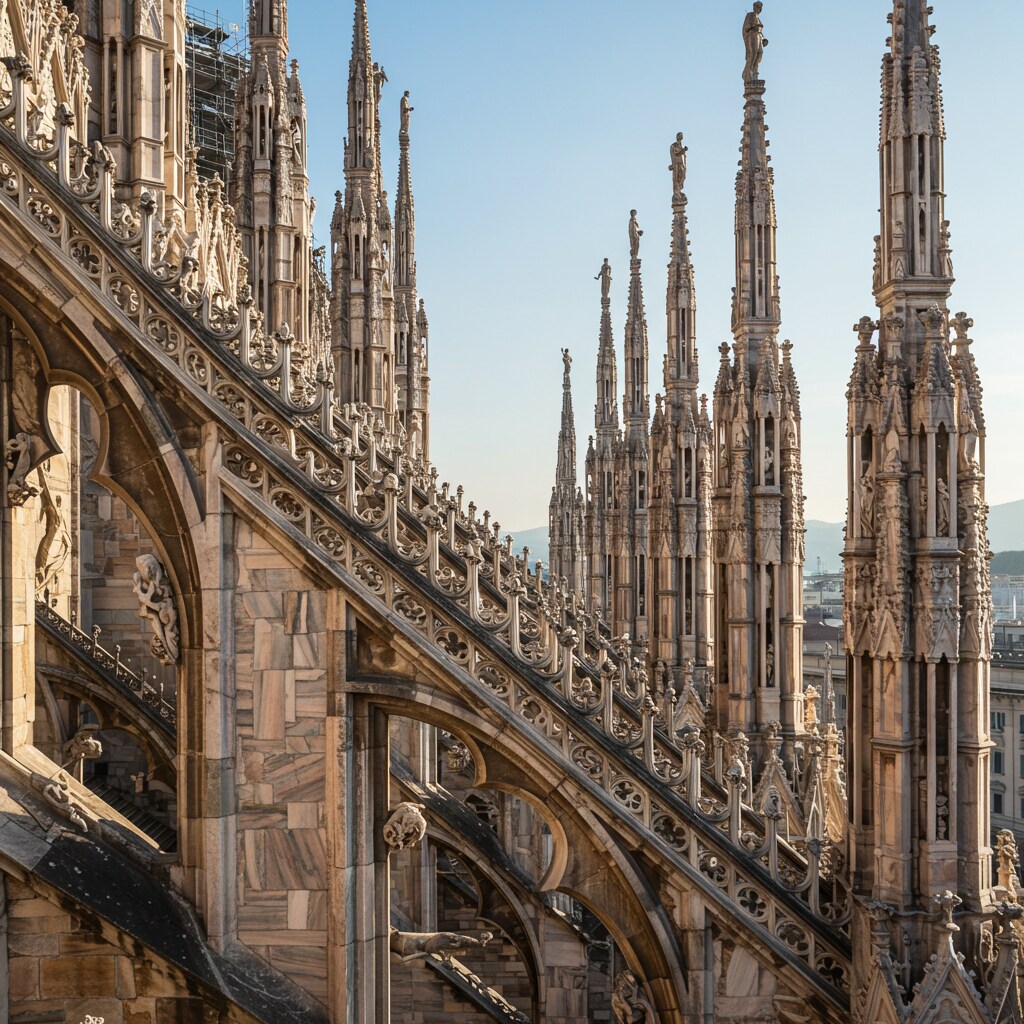 景観シリーズ - ドゥオーモ・ディ・ミラーノ
