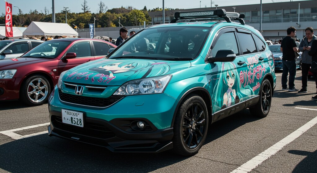 初音ミク痛車CR-V