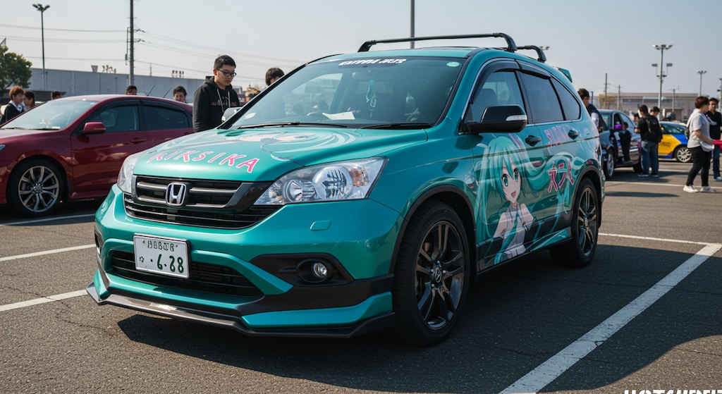 初音ミク痛車CR-V
