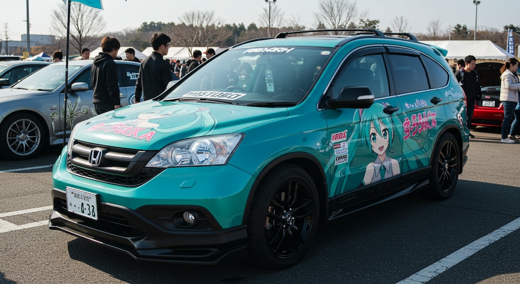 初音ミク痛車CR-V