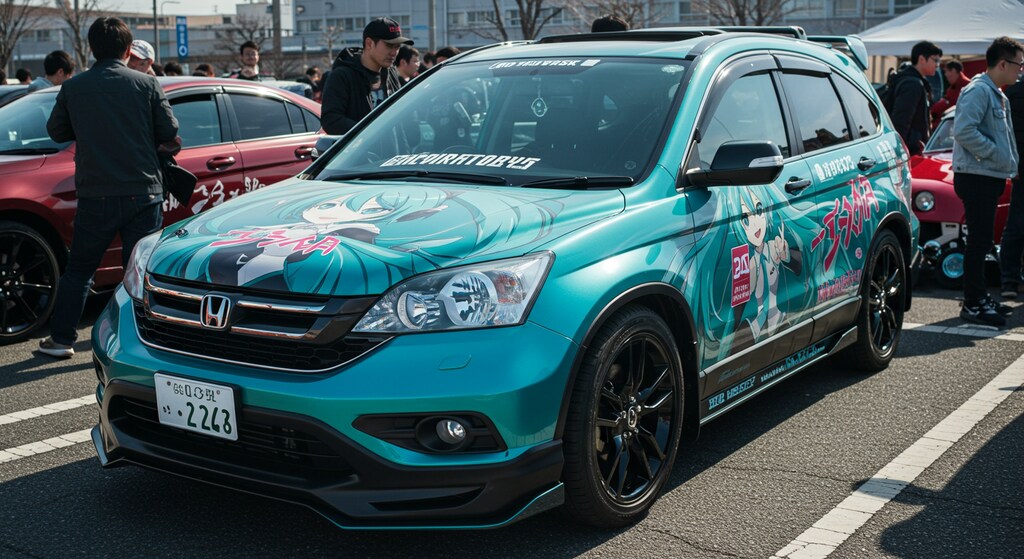 初音ミク痛車CR-V