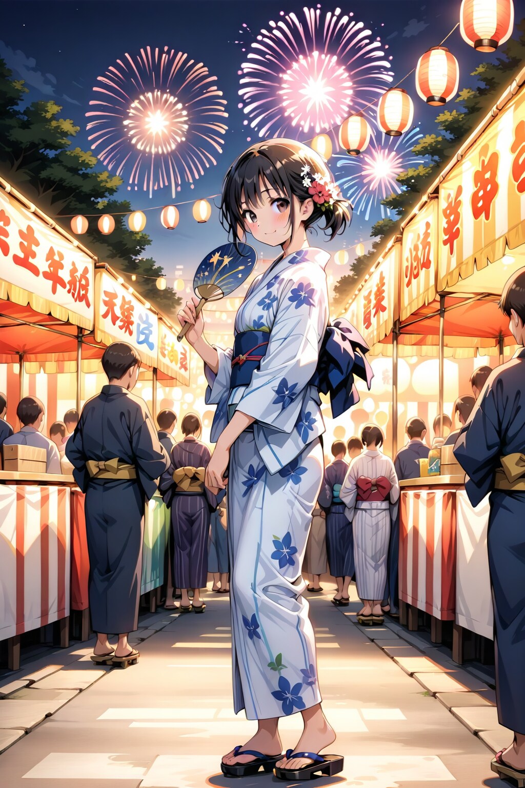夏祭り | の人気AIイラスト・グラビア