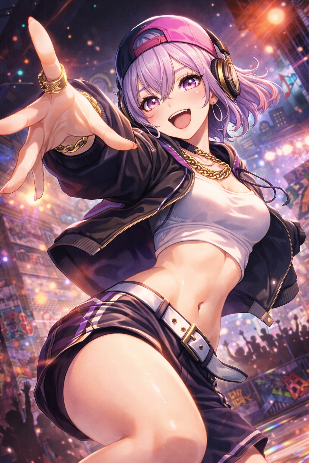 ヒップホップの女の子 | の人気AIイラスト・グラビア