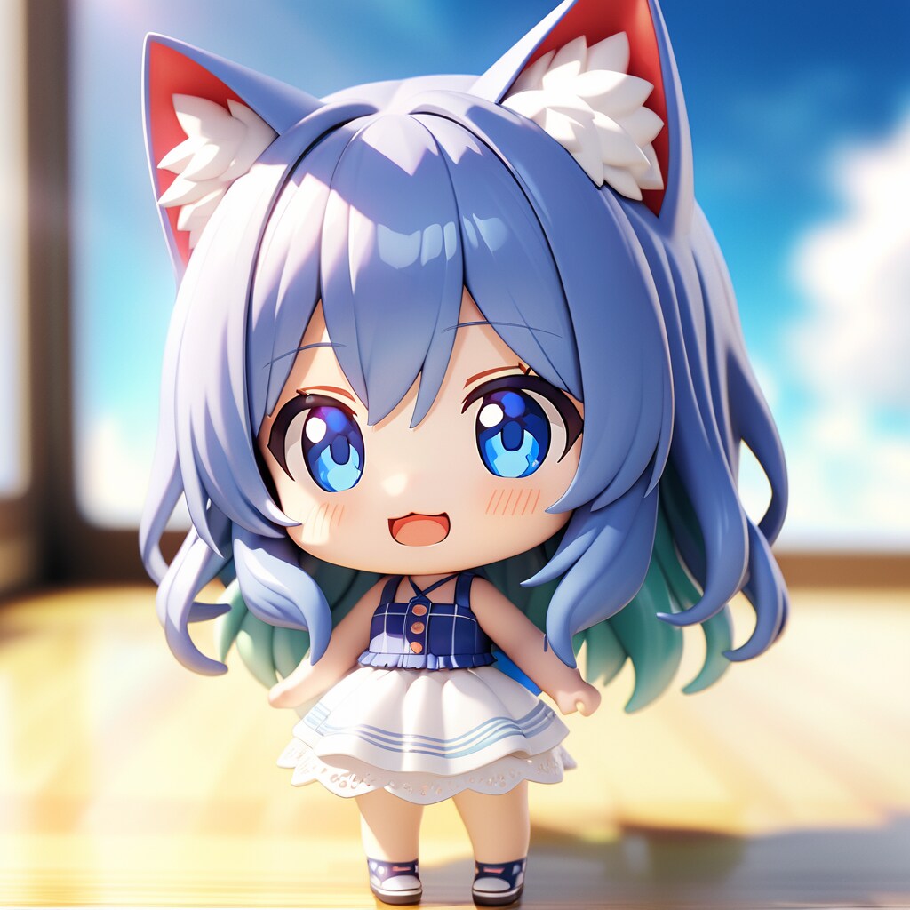 ねんどろいど風のネコ娘さん | の人気AIイラスト・グラビア