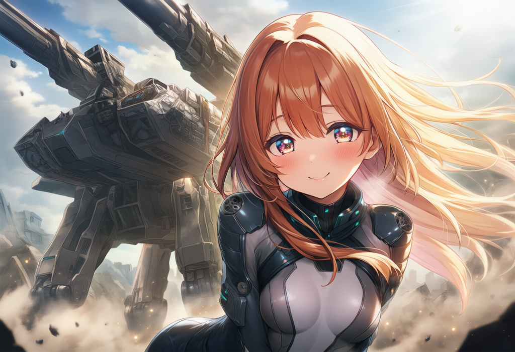 多脚ロボット小隊出撃