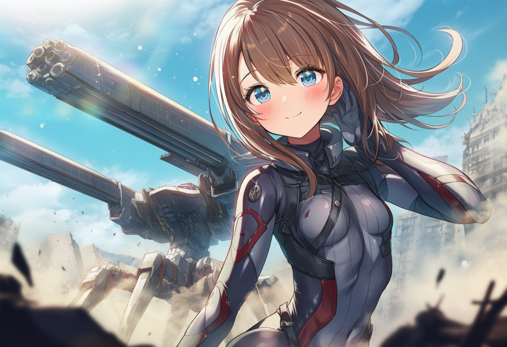多脚ロボット小隊出撃