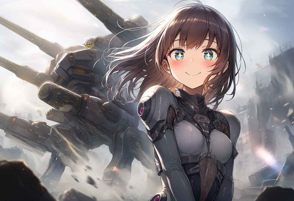 多脚ロボット小隊出撃