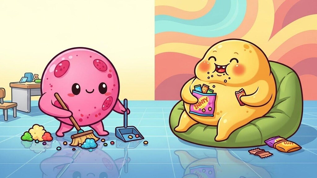 ももほうくんの大掃除