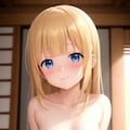 和室と和服と金髪 9枚目