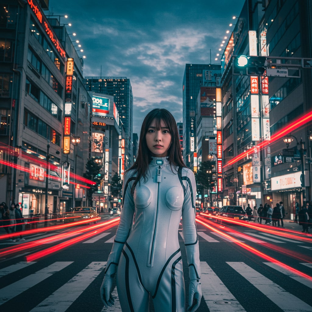 深夜のプラグスーツ