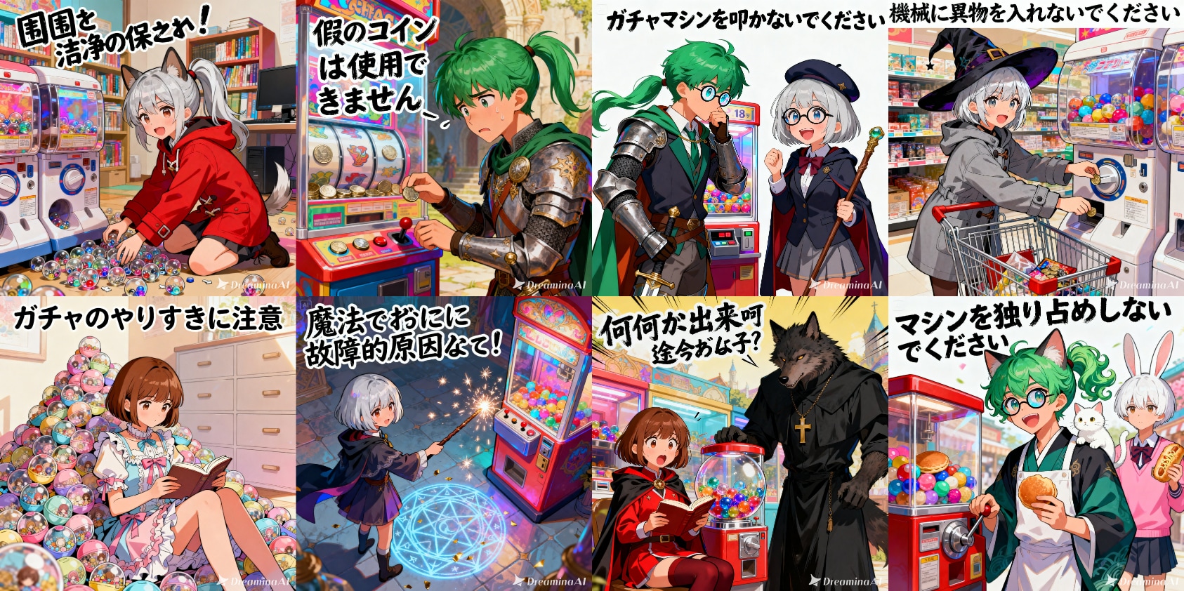 ２月１７日はガチャの日 | の人気AIイラスト・グラビア