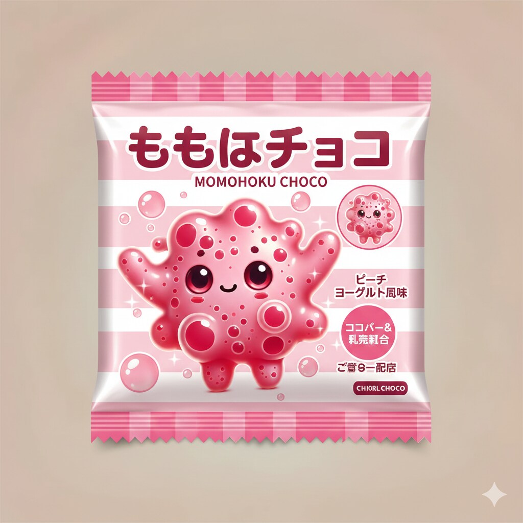 ももほうくんチョコ