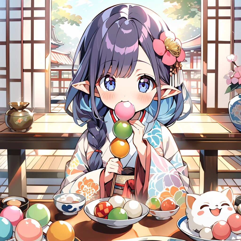 お団子　美味しゅうございます🍡