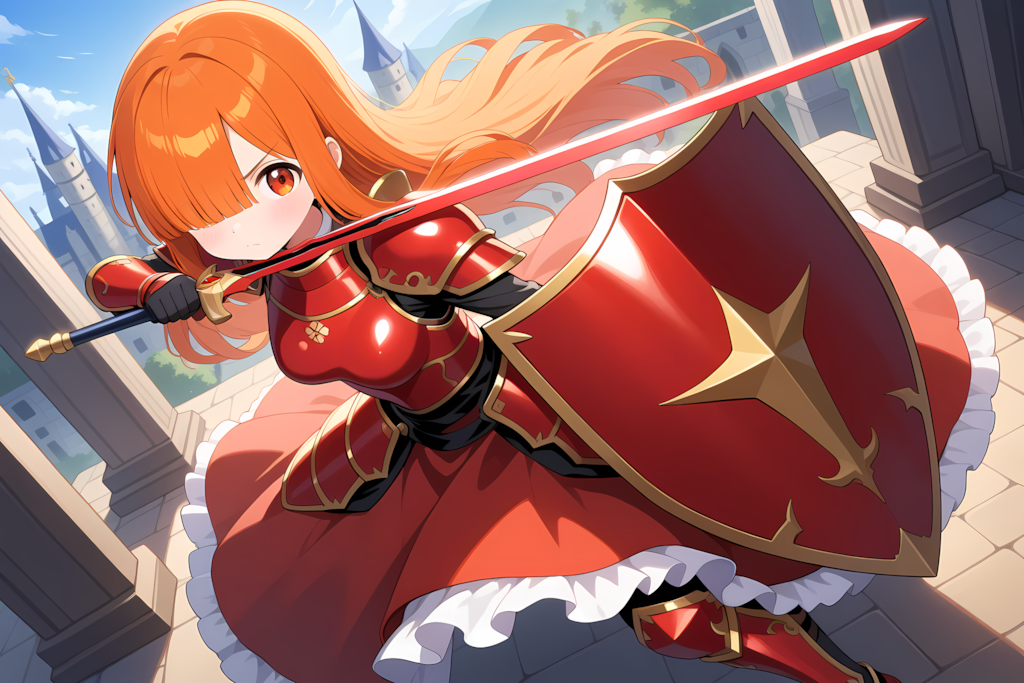 真紅の騎士朱理