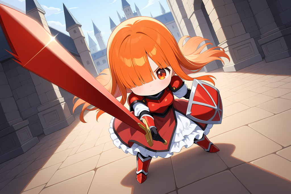 真紅の騎士朱理